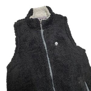 Southern‎ Shirt Fleece Vest XL Black Sherpa Sleeveless Cozy Layering Outerwear